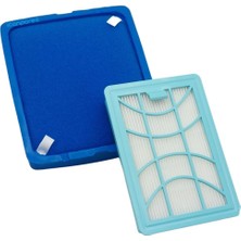 Parmis Philips Uyumlu XB7151 Marathon Daily Süpürge Hazne Içi Filtre ve Hepa Filtresi