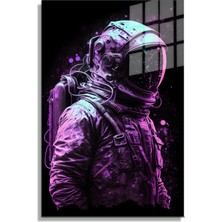 Space/uzay Yapay Zeka Özel Tasarım Cam Tablo Ofis, Mutfak Çocuk Odası, Salon 61