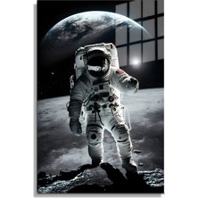 Space/uzay Yapay Zeka Özel Tasarım Cam Tablo Ofis, Mutfak Çocuk Odası, Salon 59