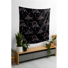 Bohem,yoga, Meditasyon,burçlar ve Mandala Temalı,  Duvar Örtüsü 116