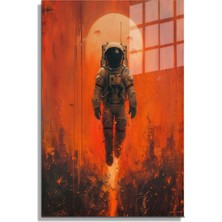 Marsilyan Space/uzay Yapay Zeka Özel Tasarım Cam Tablo Ofis, Mutfak Çocuk Odası, Salon 136