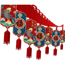 Tahan Çin Garland Başarı Mutluluğu I Açı Aksesuarı 12 Kolye 4 M (Yurt Dışından)