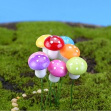 Tahan 100 Minyatür Dollhouse Peri Peyzaj Dekorasyon Turuncu Açıığı (Yurt Dışından)