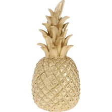 Altın Reçine Ananas Şınma Hediyesi Dekoratif El Sanatları 5.5X5.5X15CM (Yurt Dışından)