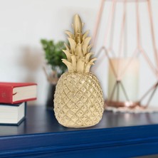 Altın Reçine Ananas Şınma Hediyesi Dekoratif El Sanatları 5.5X5.5X15CM (Yurt Dışından)