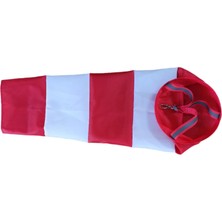 Tahan Rüzgar Çorapları Rüzgar Ölçüm Çorabı Östergesi Kırmızı 150CM (Yurt Dışından)