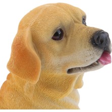 Labrador Figürleri Heykelleri Mini Reçine Zanaat Minyatür (Yurt Dışından)