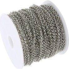 2pcs 2mm Kuyruk Zinciri Uzantı Kablosu Uzatmacı Zincir Bağlantısı Takı Malzemeleri+Gümüş 2mm Için (Yurt Dışından)