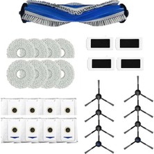 Whimsy1 Ecovacs Deebot T30 Pro Omnı /T30 Max / T30 / DDX14 Süpürge Aksesuarları Için 29 Adet Ana Yan Fırça Filtre Bez Toz Torbası (Yurt Dışından)