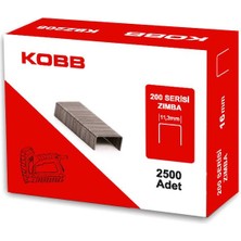 KOBB KBZ216 16 mm 2500 Adet 200 Serisi Ağır Hizmet Tipi Zımba Teli