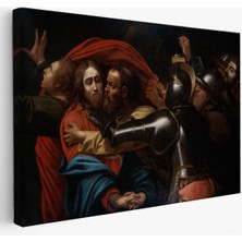 Marsilyan Caravaggio -Isanın Inişi Tablo - The Taking Of CHRIST-7146