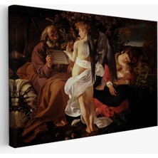 Marsilyan Caravaggio - Mısır'a Uçuşta Dinlenin Tablo - Rest On The Flight Into EGYPT-7119