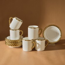 Karaca Boncuk 6 Kişilik Kahve Fincan Takımı 80 ml