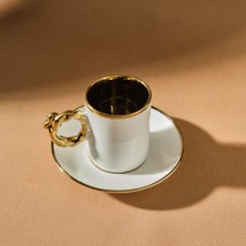 Karaca Kalpli 6 Kişilik Kahve Fincan Takımı 80 ml