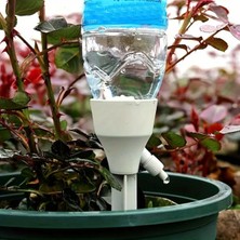 CanviY Buffer® Ayarlanabilir Akış Hızına Sahip Damlama Sulama Çivileri 3lü Otomatik Bitki Sulama Aparatı Tüm Pet Şişelere Uyumlu