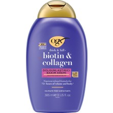 OGX Dolgunlaştırıcı Biotin & Kolajen Sülfatsız Saç Bakım Kremi 385 ml