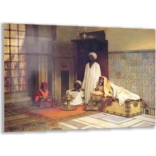 Klasik  Osmanlı Cam Tablo - Dikey Motif 02-002