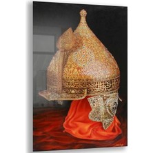Exela Home Modern Osmanlı Cam Tablo - Yatay Motif 01-029