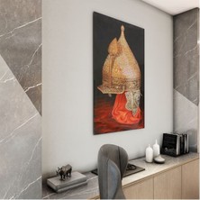 Exela Home Modern Osmanlı Cam Tablo - Yatay Motif 01-029