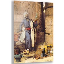 Exela Home Klasik  Osmanlı Cam Tablo - Yatay Motif 02-002