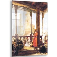 Exela Home Klasik  Osmanlı Cam Tablo - Yatay Motif 02-011