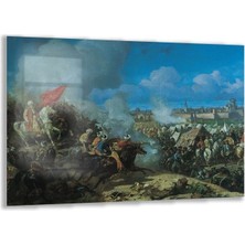 Exela Home Klasik  Osmanlı Cam Tablo - Dikey Motif 02-011