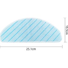 Dadata Ana Yan Fırça Mop Filtresi Yedek Aksesuar Kitleri Ecovacs Için (Yurt Dışından)