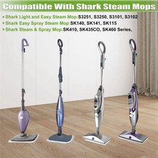 Dadata Shark S3101 S3202 Yıkanabilir Sert Zeminler Için 4 Paket Buharlı Paspas Pedi (Yurt Dışından)