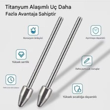 Samsung S Pen Tablet Uyumlu Kalem Ucu (Metal)Tab S6/S6LTE/S7FE/S7ULTRA/S8 /s8 ULTRA/S9/S9FE Ultra S10/S10 (2tane)
