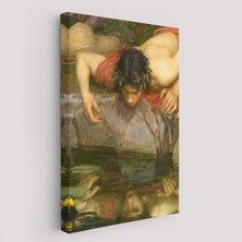 Yankı ve Nergis Ayrıntı Tablosu, John William WATERHOUSE-6096