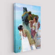 Yalılarından Denize Bakan Kızlar Duvar TABLOSU-6037