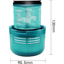 Dadata Dyson Kablosuz Dikey Elektrikli Süpürge Için 3 Adet Elektrikli Süpürge Yedek Filtresi (Yurt Dışından)