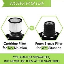 Dadata Shop-Vac 90304 90350 90333 Elektrikli Süpürgeler Için Köpük Kovan Filtresi (Yurt Dışından)