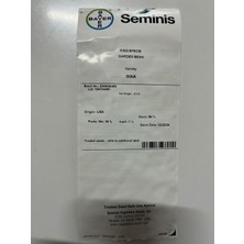 Seminis Gına Oturak Fasulye Tohumu 50 gr