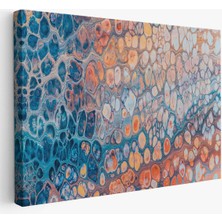 Sanatsal Mozaik Cam Dekoratif Kanvas Duvar Tablosu, Renkli Mozaik Cam TABLO-5399