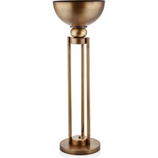 Seta Ayaklı Saksılık Bronz 30*30*90  cm