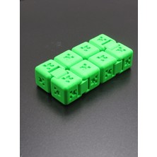 3D Fabrika 💚 Creeper Temalı Infinity Cube – Sonsuz Döngü Küpü