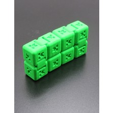 3D Fabrika 💚 Creeper Temalı Infinity Cube – Sonsuz Döngü Küpü
