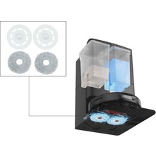Mews Nook Xiaomi Roborock Q Revo / P10 A7400RR Ana Yan Fırça Filtresi Için 11 Adet (Yurt Dışından)