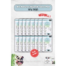 Sleepy  Hijyenik Ped Gece 18'li Bio Natural