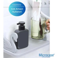 Microcase Kuğu Tasarımlı Kendinden Yapışkanlı Raf - AL5111 2 Adet