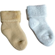 Dükkan 07 Kışlık Kalın Yumuşak Havlu Çorap 6/ 12 Ay Için 2 Çift Fiatı