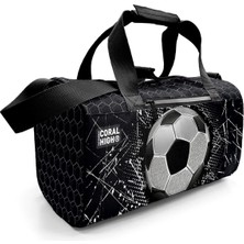 Coral High Siyah Futbol Desenli Spor Çantası 27539