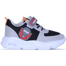 Skuaıter Blm-6700 Syh-Gri Erkek Bebe Çocuk Spor Ayakkabı