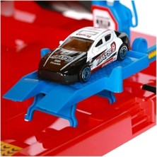 3 Katlı Garaj Oyun Seti Otopark Seti Araba Pisti Set Hotwheels Setler Eğlenceli Yarış Park Istasyonu