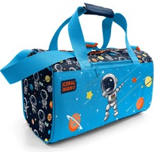 Coral High Kids Lacivert Mavi Astronot Desenli Spor Çantası 27538