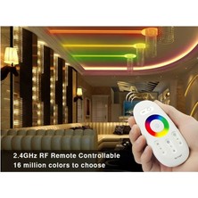 Dokunmatik Uzaktan Kumanda LED Rgb Kontrol Cihazı Dc 5-24V Karartma Dinamik Modu