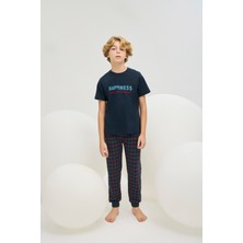 Zeyzey 8800 Erkek Ç. Baskılı Pijama Takım