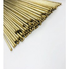 Uzunoğlu Bakır Pirinç Çubuk Geniş Çap 40 mm x  1000 mm