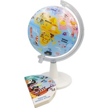 20CM Kıds Legendary Pırates Globe + Book + USB
